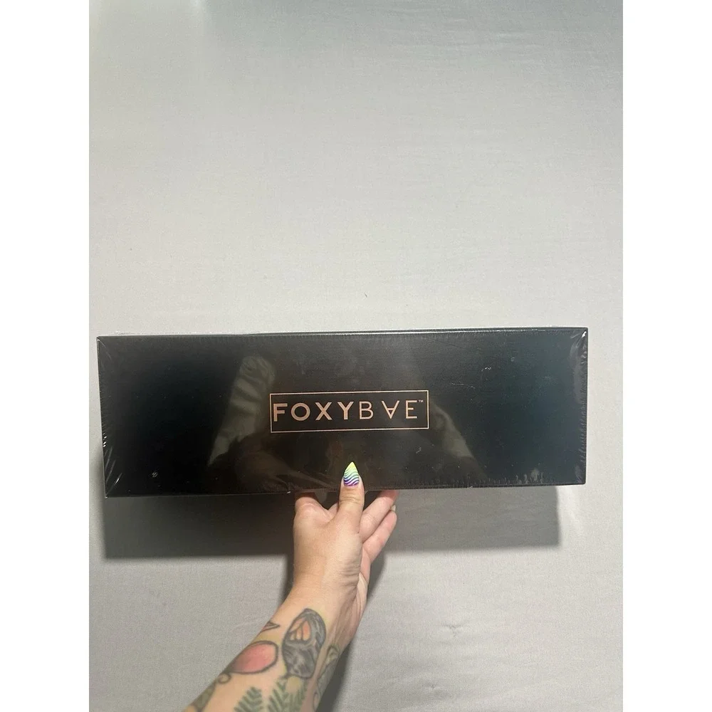 FoxyBae Rose Gold Black  All in one Blowout Dryer Brush 1000W  NEW IN BOX $189